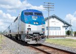 AMTK 192 passes the old Liberty Depot